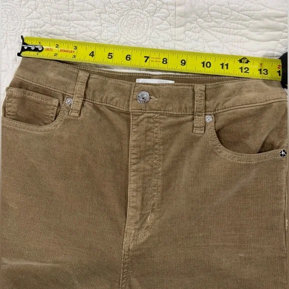 FRAME DENIM/ Women’s Tan Corduroy / Le Sleek Straight / Size 28 - Picture 3 of 10